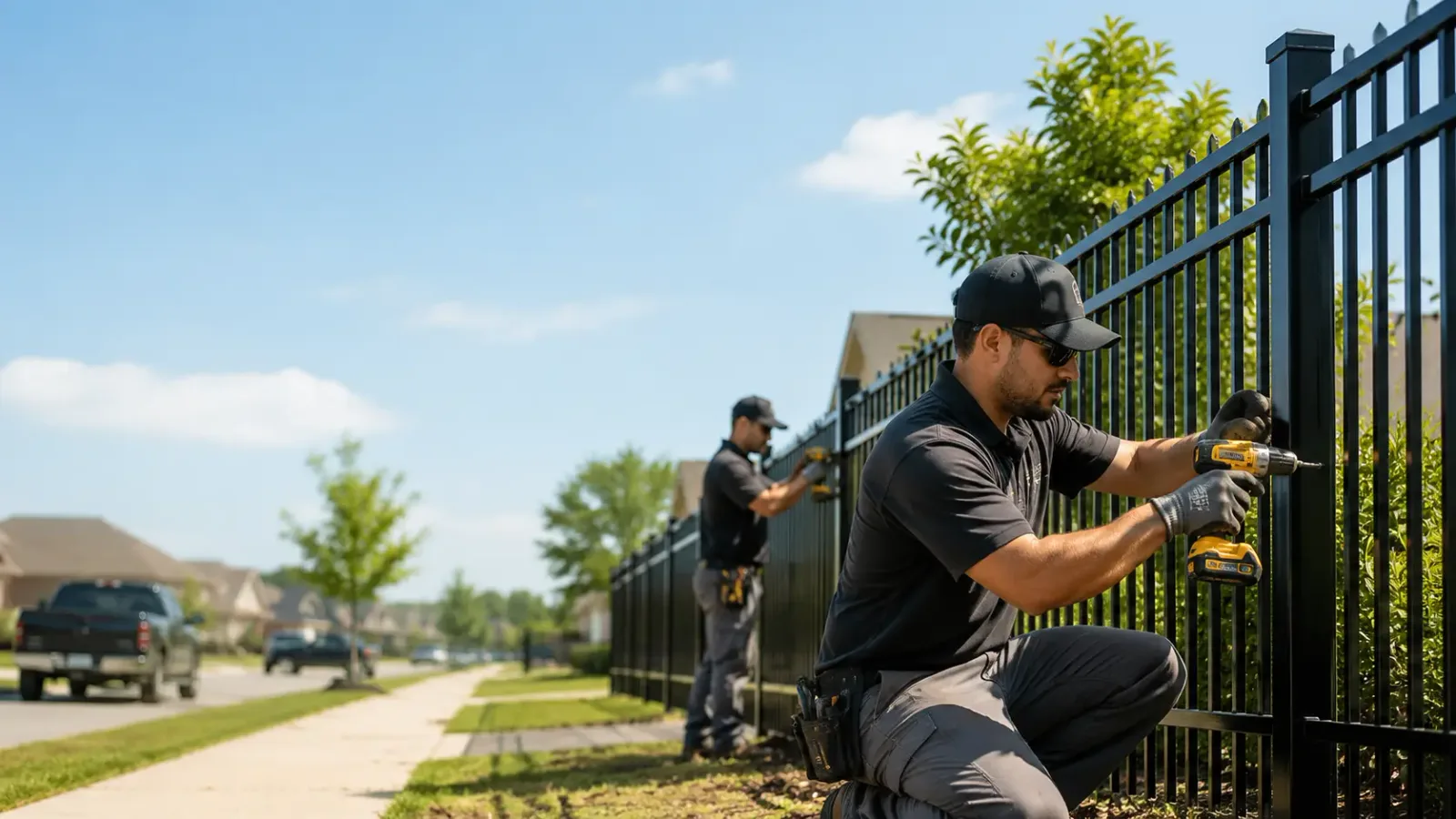 Metal Fence Installation in Manning, ND